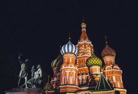 moscow at night
